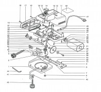 Proxxon 27150 KG 50 Cut Off Saw Spare Parts